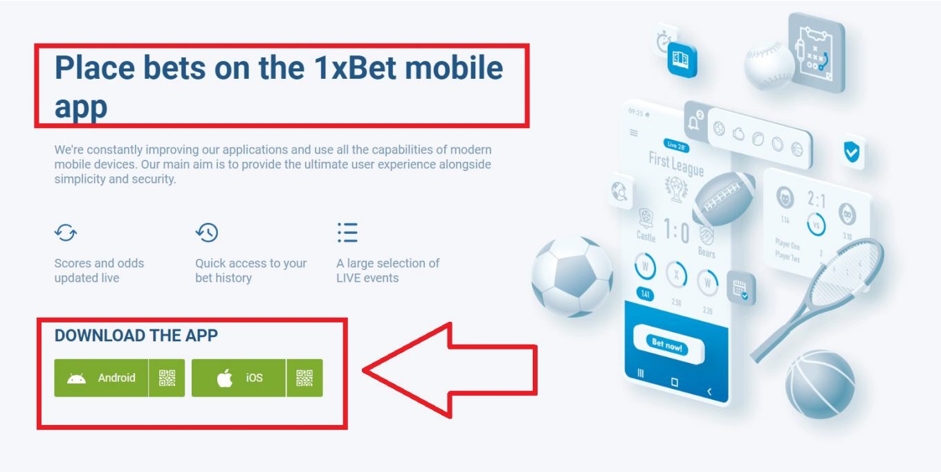 How to Update the 1xBet APK